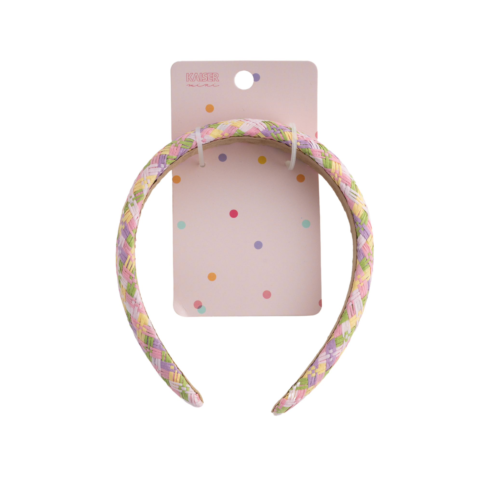 Kids Woven Headband - PINK